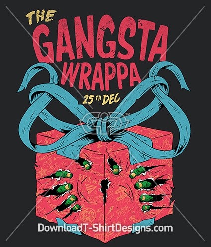 The Gangsta Wrappa Christmas Present Monster