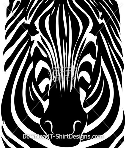 Zebra Animal Stripes Pattern