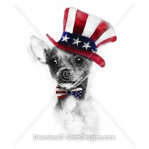 USA Independence Day Chihuahua Dog Hat